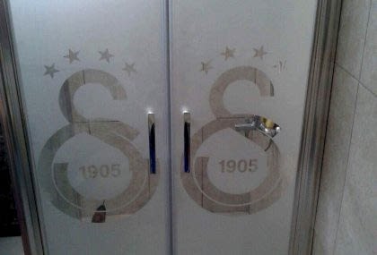 Taraftar Desenli Duşakabin (Galatasaray)